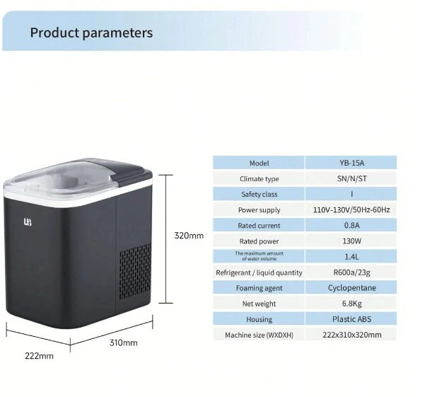 FrostFlow Auto Ice Maker
